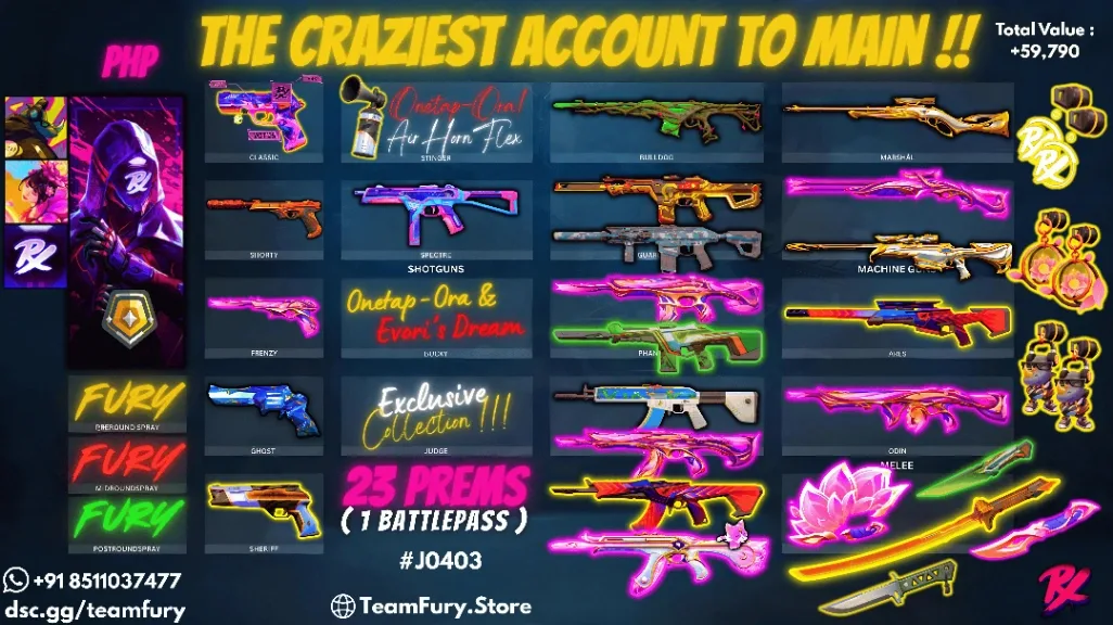 23 premium Skins With Latest and Cute Skins 