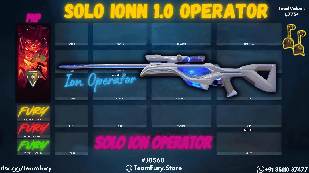 Solo Ion Operator 