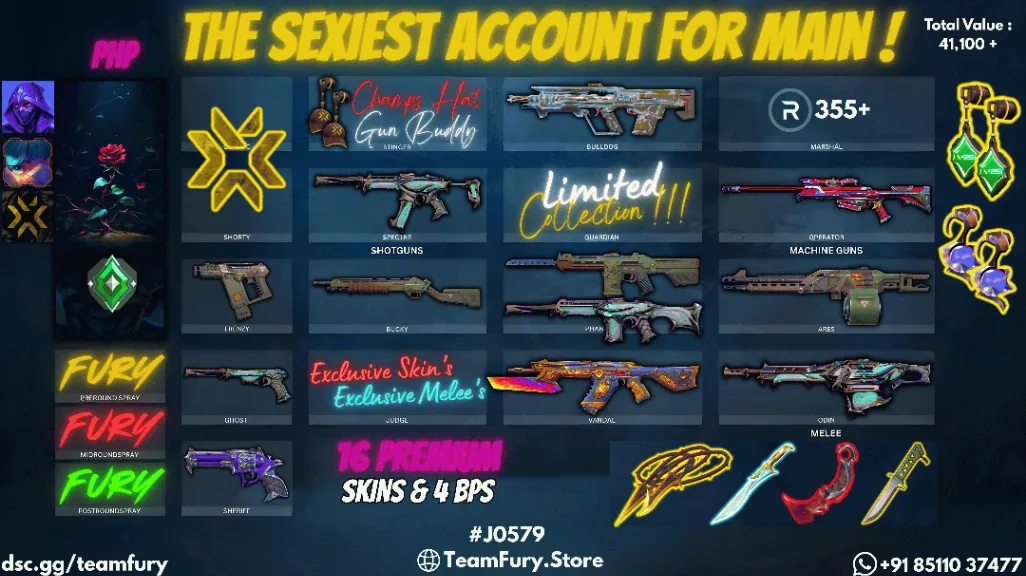 16 Premium Skin With BlackThorn Knife - ASCENDENT 